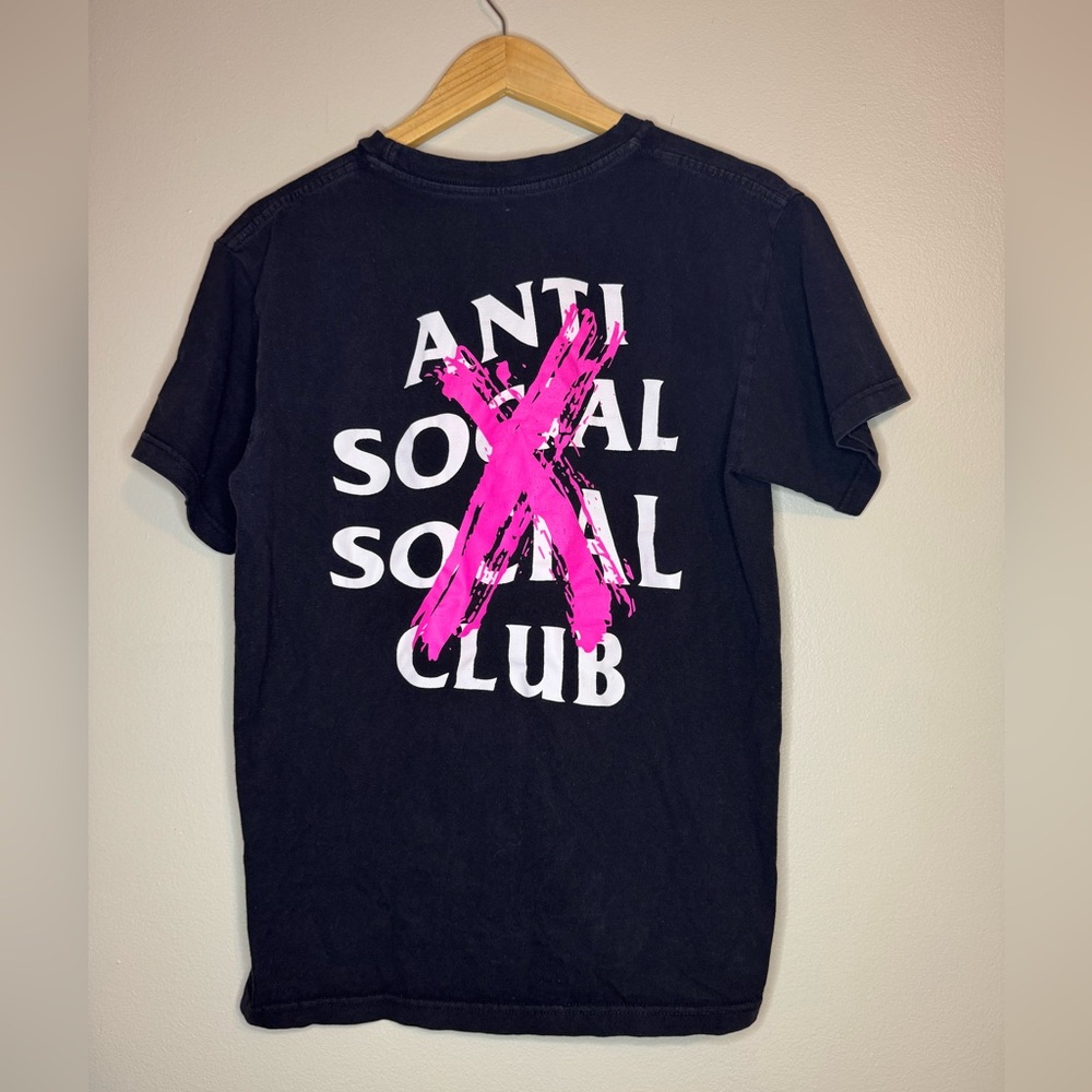Anti Social Social Club Graphic Tee Black Women's M - Picture 4 of 4